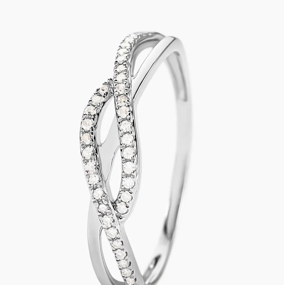 Bague Ursulla Or Blanc Diamant