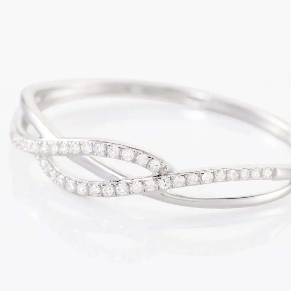 Bague Ursulla Or Blanc Diamant
