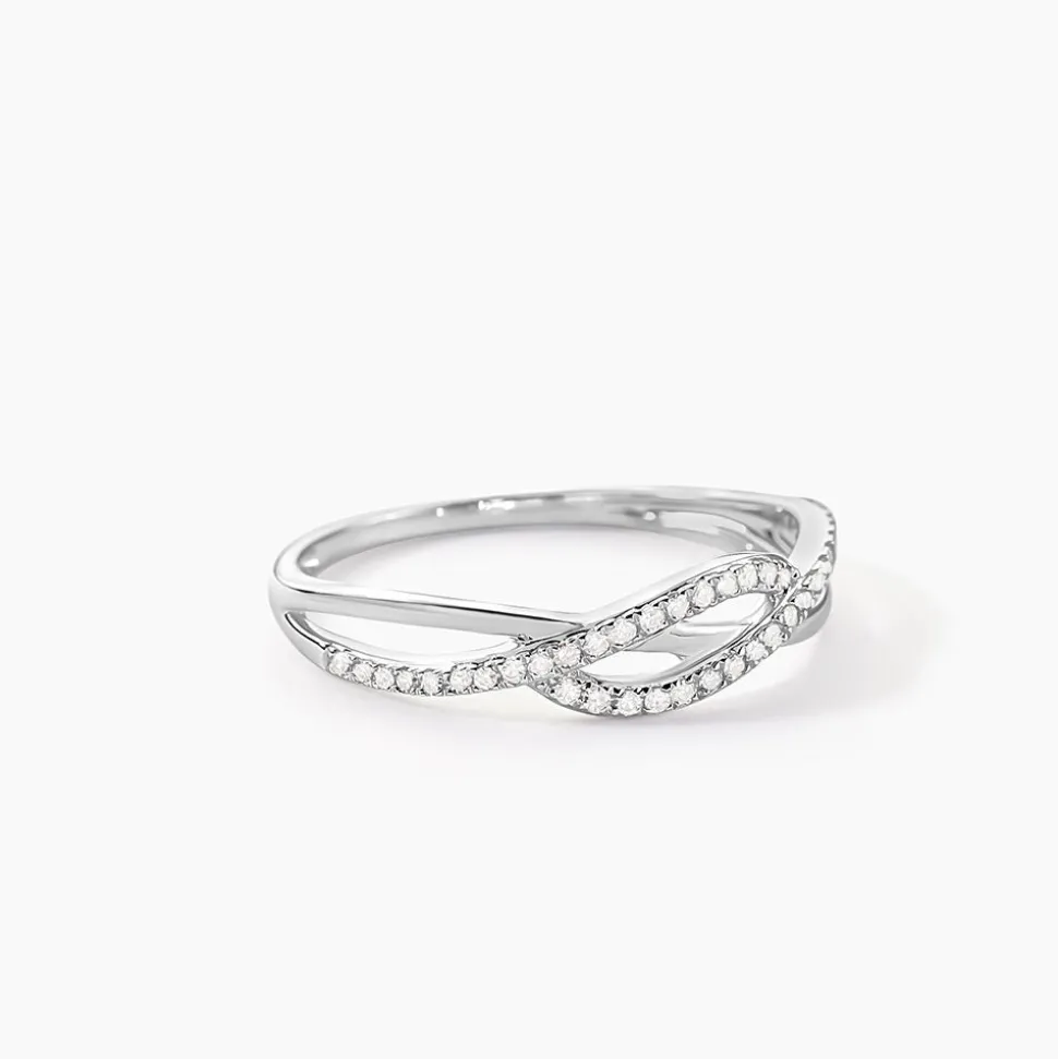 Bague Ursulla Or Blanc Diamant
