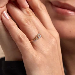 Marc Orian Bagues De Fiançailles|Solitaires > Bague Valeriya Or Jaune Diamant