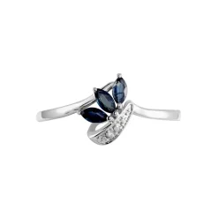 Marc Orian Bagues Saphir|Anniversaire De Mariage > Bague Valy Or Blanc Saphir