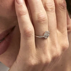 Marc Orian Bagues|Bagues Diamant > Bague Vasya Or Blanc Diamant
