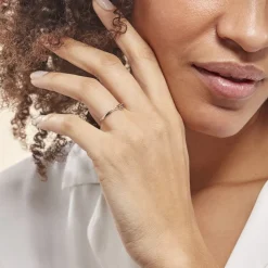 Bague Veroucha Or Blanc Amethyste