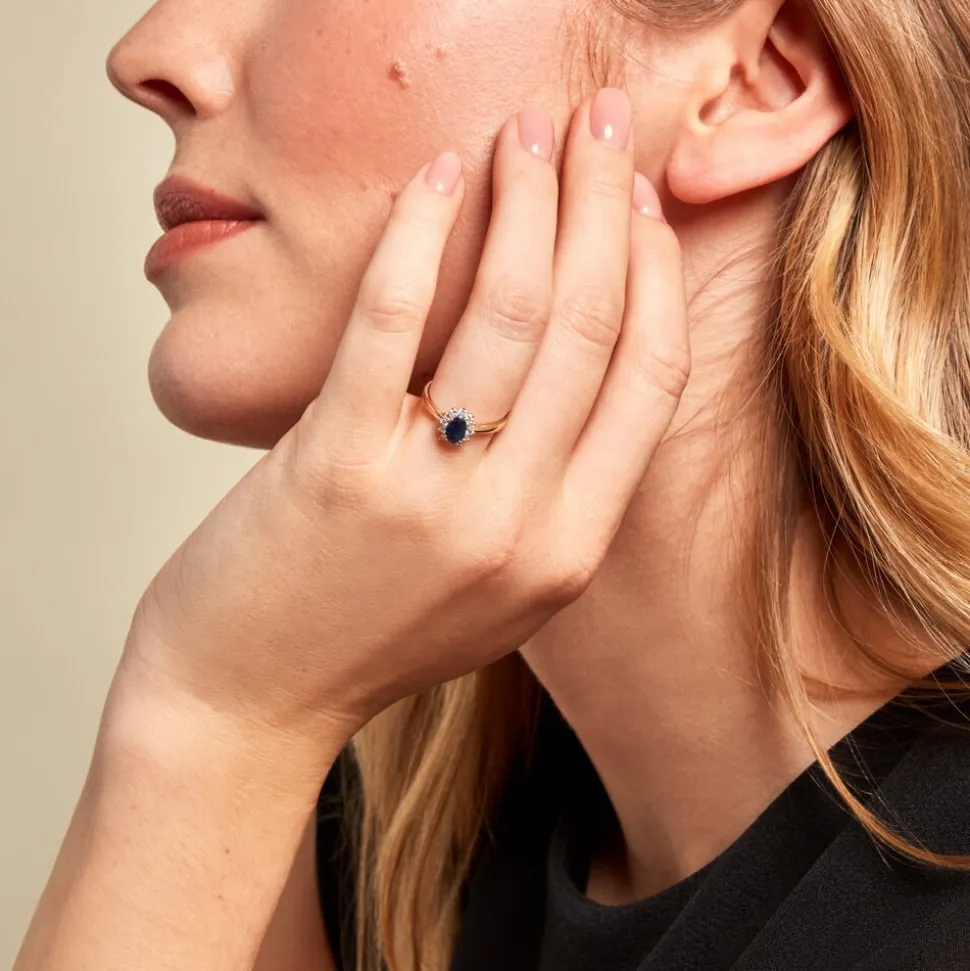 Bague Vladimir Or Jaune Saphir