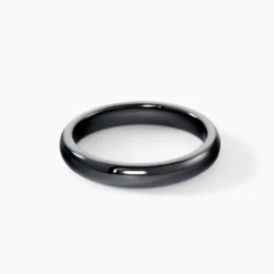 Bague Volta Ceramique Noir Céramique