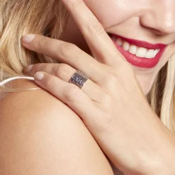 Marc Orian Bagues|Bijoux Acier Inoxydable > Bague Yelda Acier Blanc