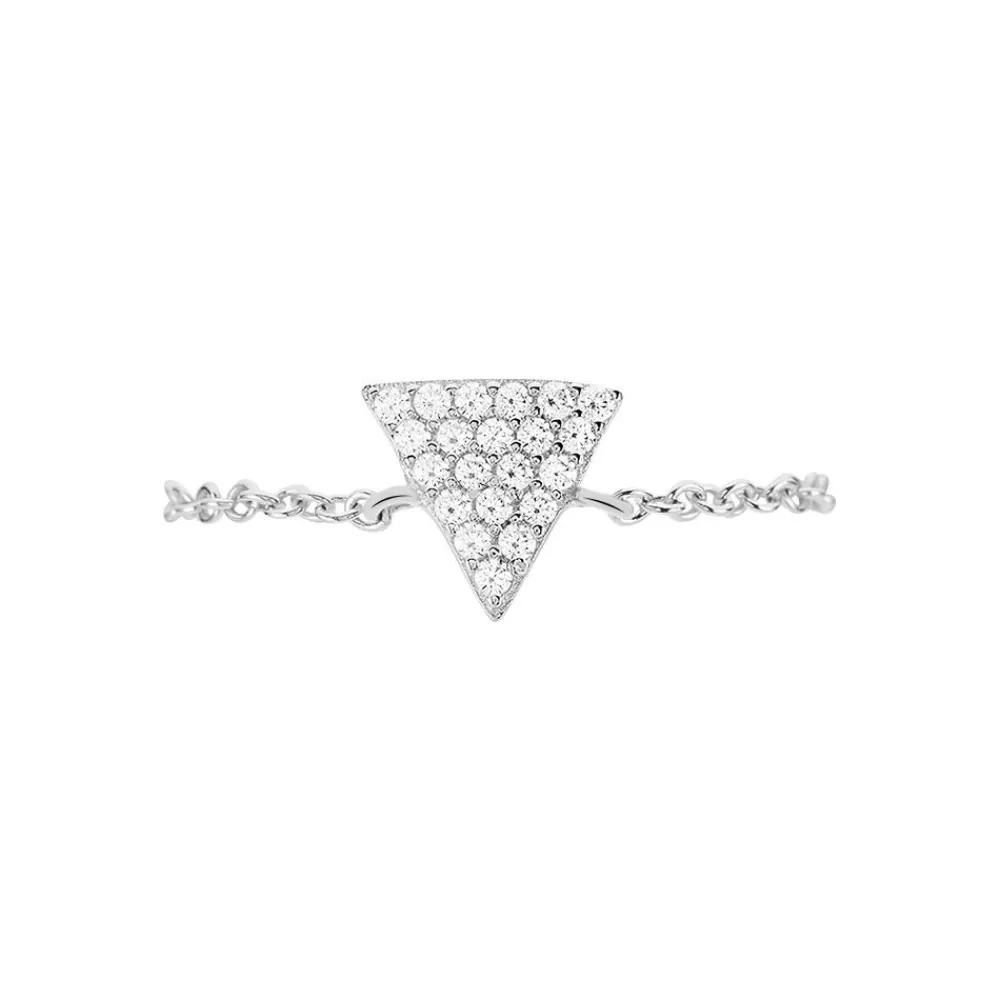 Marc Orian Bagues Fantaisie|Bijoux Zirconium > Bague Zelda Argent Blanc Oxyde De Zirconium