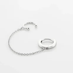 Bijou D'oreille Unitaire Argent Hathor