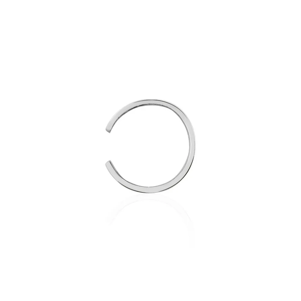Marc Orian Piercings D'Oreilles|Boucles D'Oreilles Argent > Bijou D'oreille Unitaire Tessa Argent Blanc