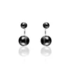 Marc Orian Piercings D'Oreilles|Boucles D'Oreilles Argent > Bijoux D'oreilles Alyson Argent Blanc Céramique