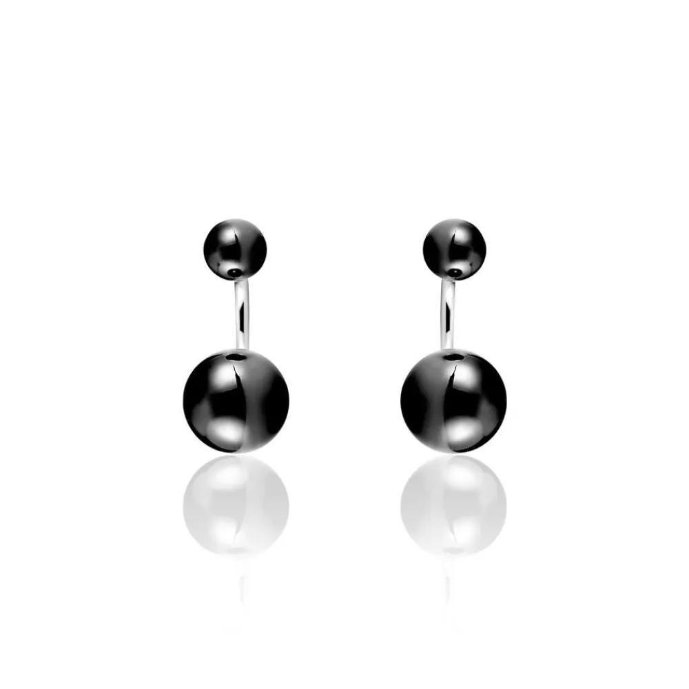 Marc Orian Piercings D'Oreilles|Boucles D'Oreilles Argent > Bijoux D'oreilles Alyson Argent Blanc Céramique