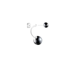 Marc Orian Piercings D'Oreilles|Boucles D'Oreilles Argent > Bijoux D'oreilles Alyson Argent Blanc Céramique