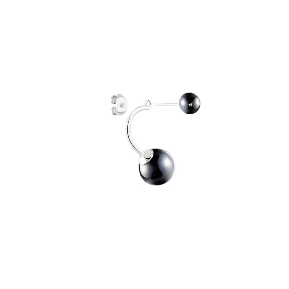 Marc Orian Piercings D'Oreilles|Boucles D'Oreilles Argent > Bijoux D'oreilles Alyson Argent Blanc Céramique