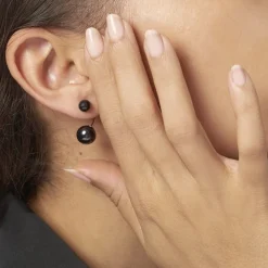 Marc Orian Piercings D'Oreilles|Boucles D'Oreilles Argent > Bijoux D'oreilles Alyson Argent Blanc Céramique