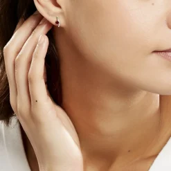 Marc Orian Cadeaux Mariage|Anniversaire De Mariage > Bijoux D'oreilles Emotion Diamant or jaune rubis