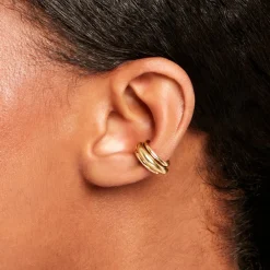 Marc Orian Piercings D'Oreilles|Boucles D'Oreilles > Bijoux D'Oreilles Mamamia Acier Jaune