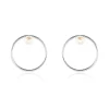 Bijoux D'oreilles Walter Argent Perle De Culture