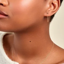 Marc Orian Piercings D'Oreilles|Boucles D'Oreilles > Boucle D'oreille Channah Or Jaune