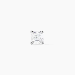 Marc Orian Bijoux Zirconium|Bijoux Homme > Boucle D'oreille Puce Unitaire Paco De Zirconium argent blanc oxyde