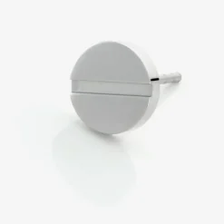 Marc Orian Piercings D'Oreilles|Boucles D'Oreilles Acier Inoxydable > Boucle D'oreille Puce Unitaire Acier Blanc Naomh
