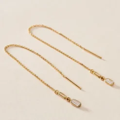 Marc Orian Pendantes|Bijoux Zirconium > Boucles D'oreilles Or Jaune Mercy Oxyde De Zirconium