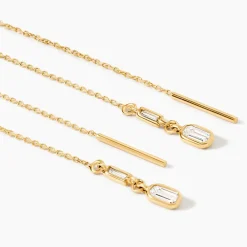 Marc Orian Pendantes|Bijoux Zirconium > Boucles D'oreilles Or Jaune Mercy Oxyde De Zirconium
