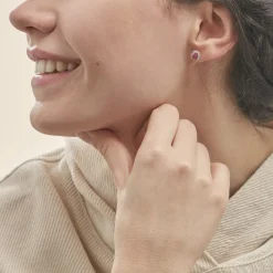Marc Orian Anniversaire De Mariage|Boucles D'Oreilles Mariage > Boucles D'oreilles Or Jaune Rubis Diamants