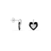 Boucles D'oreilles Pendantes Narjess Argent Blanc Oxyde De Zirconium