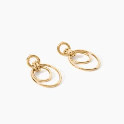 Marc Orian Pendantes|Boucles D'Oreilles Argent > Boucles D'oreilles Pendantes Violka Argent Blanc