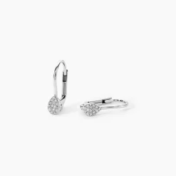 Marc Orian Pendantes|Bijoux Zirconium > Boucles D'oreilles Pendantes Ernst Goutte Or Jaune Oxyde De Zirconium