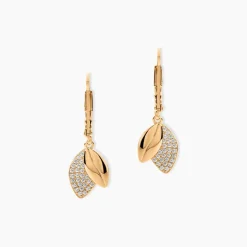 Marc Orian Pendantes|Idées Cadeaux Femme > Boucles D'Oreilles Pendantes Epurea Or Jaune Nacre