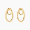 Marc Orian Pendantes|Idées Cadeaux Femme > Boucles D'Oreilles Pendantes Cameline Or Jaune