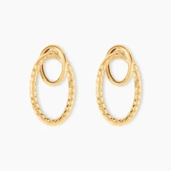 Marc Orian Pendantes|Idées Cadeaux Femme > Boucles D'Oreilles Pendantes Cameline Or Jaune