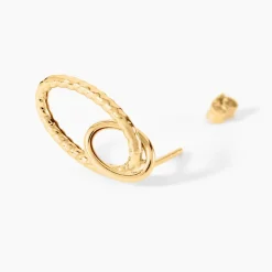 Marc Orian Pendantes|Idées Cadeaux Femme > Boucles D'Oreilles Pendantes Cameline Or Jaune