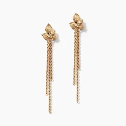 Marc Orian Pendantes|Boucles D'Oreilles Argent > Boucles D'oreilles Pendantes Rizlaine Argent Blanc