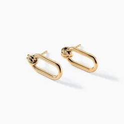 Marc Orian Pendantes|Cadeaux Mariage > Boucles D'oreilles Pendantes Pluie D'Eclat Or Blanc Saphir