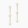 Marc Orian Pendantes|Bijoux Zirconium > Boucles D'oreilles Pendantes Ethere Or Jaune Oxyde De Zirconium