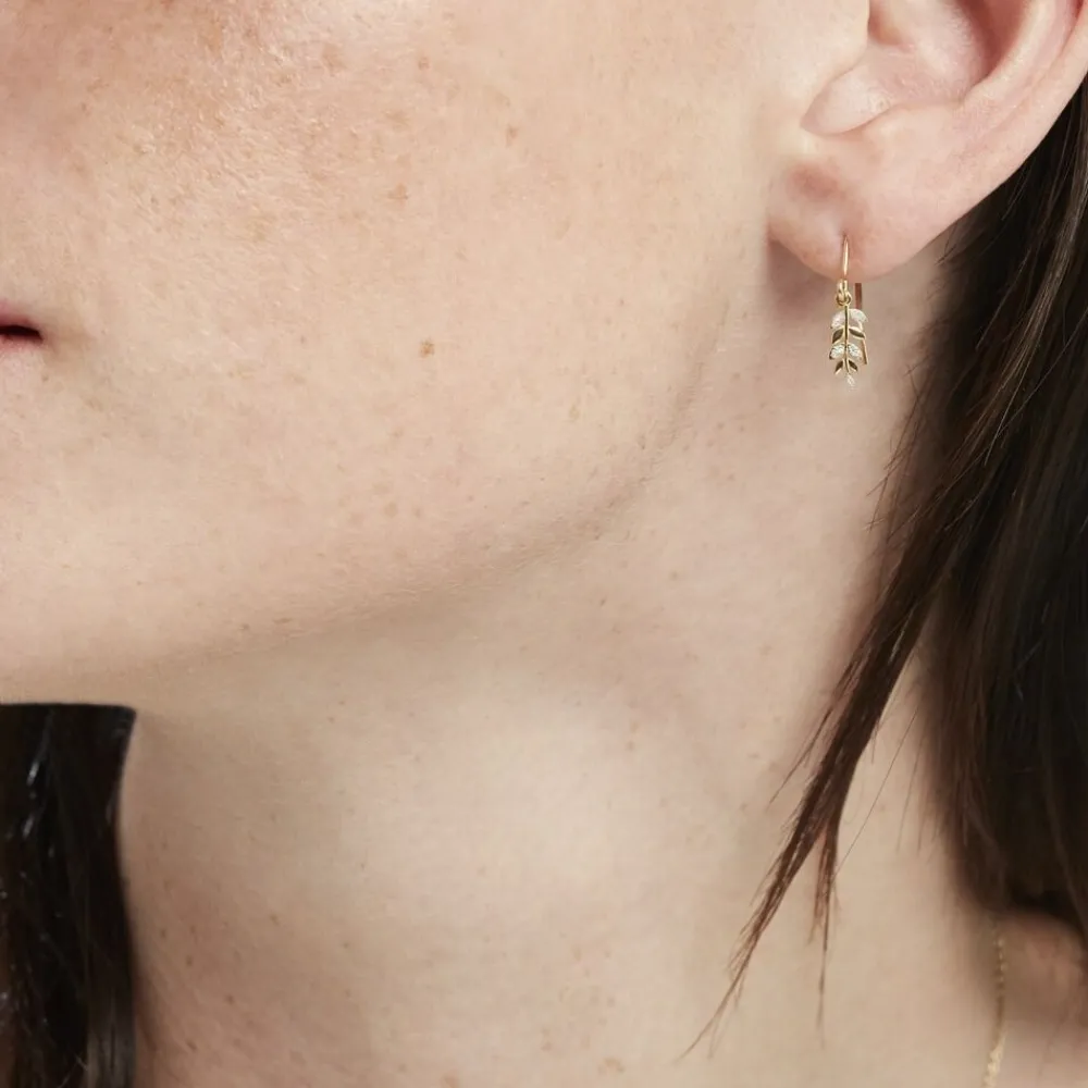 Marc Orian Pendantes|Idées Cadeaux Femme > Boucles D'oreilles Pendantes Adansonia Or Jaune