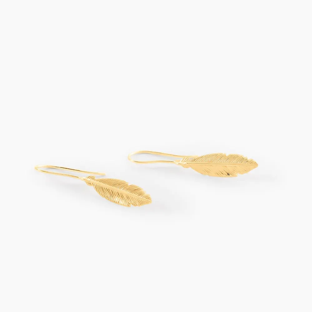 Marc Orian Pendantes|Idées Cadeaux Femme > Boucles D'oreilles Pendantes Delphinium Or Jaune
