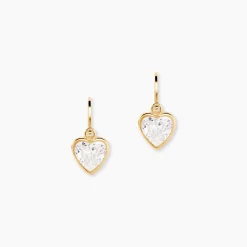 Marc Orian Pendantes|Bijoux Zirconium > Boucles D'oreilles Pendantes Gredel Or Jaune Oxyde