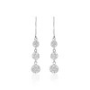 Marc Orian Pendantes|Bijoux Zirconium > Boucles D'oreilles Pendantes Sandra Argent Blanc Oxyde De Zirconium