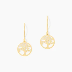 Marc Orian Pendantes|Bijoux Arbre De Vie > Boucles D'Oreilles Pendantes Gorden Or Jaune