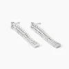 Marc Orian Pendantes|Bijoux Zirconium > Boucles D'Oreilles Pendantes Serenna Argent Blanc Oxyde De Zirconium