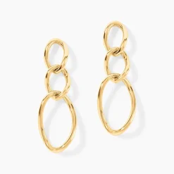 Marc Orian Pendantes|Boucles D'Oreilles Or > Boucles D'Oreilles Pendantes Edmondo Or Jaune
