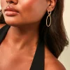 Marc Orian Pendantes|Boucles D'Oreilles Or > Boucles D'Oreilles Pendantes Franklyn Or Jaune