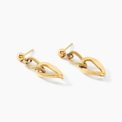 Marc Orian Pendantes|Boucles D'Oreilles Or > Boucles D'oreilles Pendantes Meallan Or Jaune
