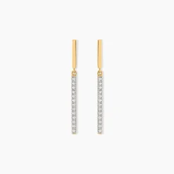 Marc Orian Pendantes|Bijoux Diamant > Boucles D'oreilles Pendantes Alayna Or Jaune Diamant