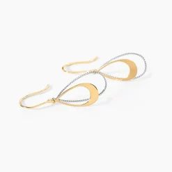 Marc Orian Pendantes|Idées Cadeaux Femme > Boucles D'oreilles Pendantes Anila Gouttes Or Bicolore