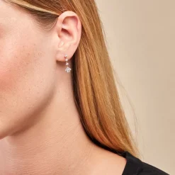 Marc Orian Pendantes|Idées Cadeaux Femme > Boucles D'oreilles Pendantes Majestueuse Or Jaune Oxyde De Zirconium