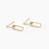 Marc Orian Pendantes|Bijoux Or > Boucles D'oreilles Pendantes Liaisons Precieuses Or Jaune Diamant
